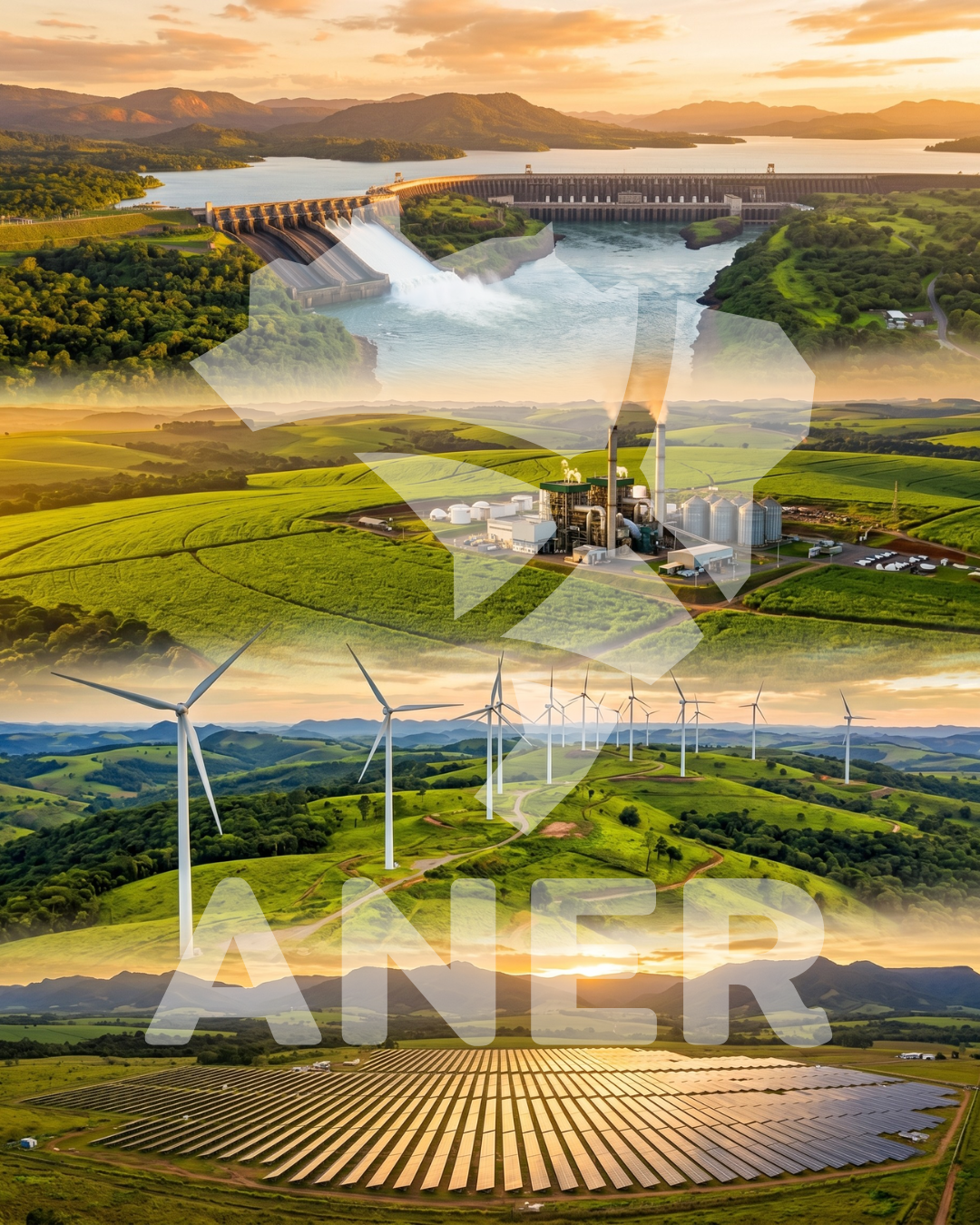 Modalidades de energias renováveis: hidrelétrica, biomassa, eólica e solar